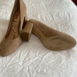 Sam Edelman Tan Suede Pumps
